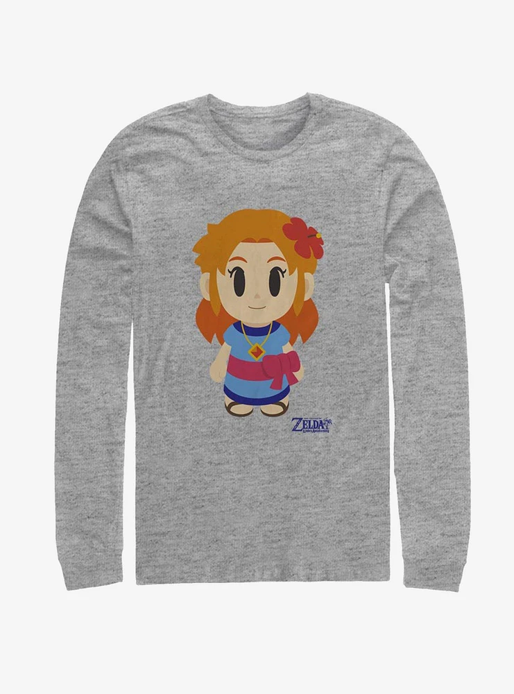 Nintendo The Legend of Zelda: Link's Awakening Marin Avatar Color Long-Sleeve T-Shirt