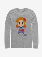 Nintendo The Legend of Zelda: Link's Awakening Marin Avatar Color Long-Sleeve T-Shirt