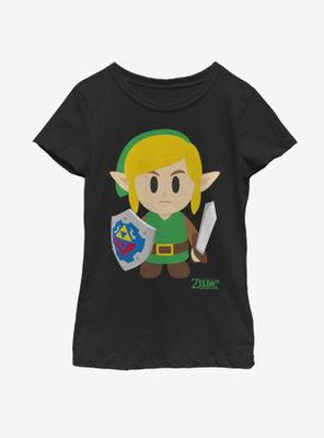 Nintendo The Legend of Zelda: Link's Awakening Link Avatar Color Youth Girls T-Shirt