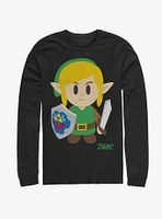 Nintendo The Legend of Zelda: Link's Awakening Link Avatar Color Long-Sleeve T-Shirt