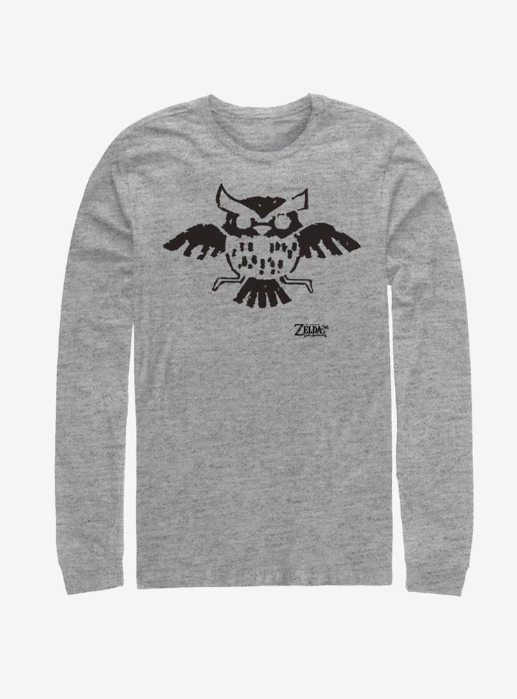 Nintendo The Legend of Zelda: Link's Awakening Owl Glyph Long-Sleeve T-Shirt