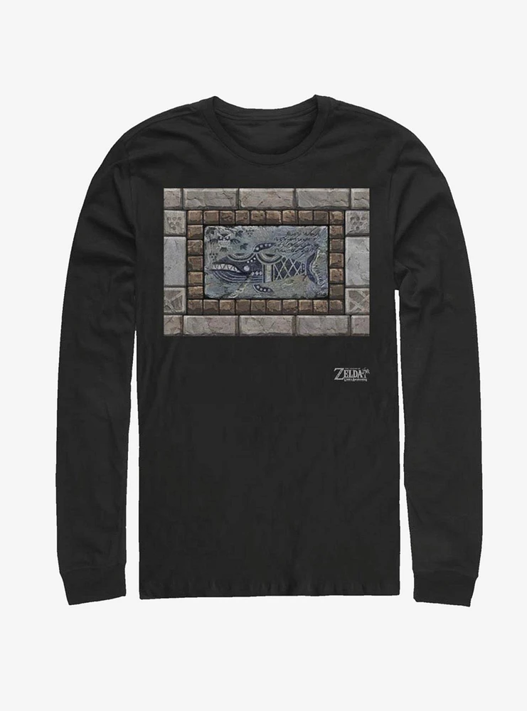 Nintendo The Legend of Zelda: Link's Awakening Whale Tablet Long-Sleeve T-Shirt