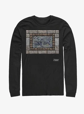 Nintendo The Legend of Zelda: Link's Awakening Whale Tablet Long-Sleeve T-Shirt
