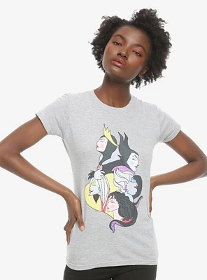 Disney Villains Profiles Girls T-Shirt