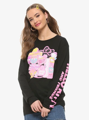 Sanrio Hello Kitty and Friends Sweet Treats Women's Long Sleeve T-Shirt - BoxLunch Exclusive