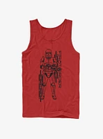 Star Wars Episode IX Rise of Skywalker Red Trooper Project Tank