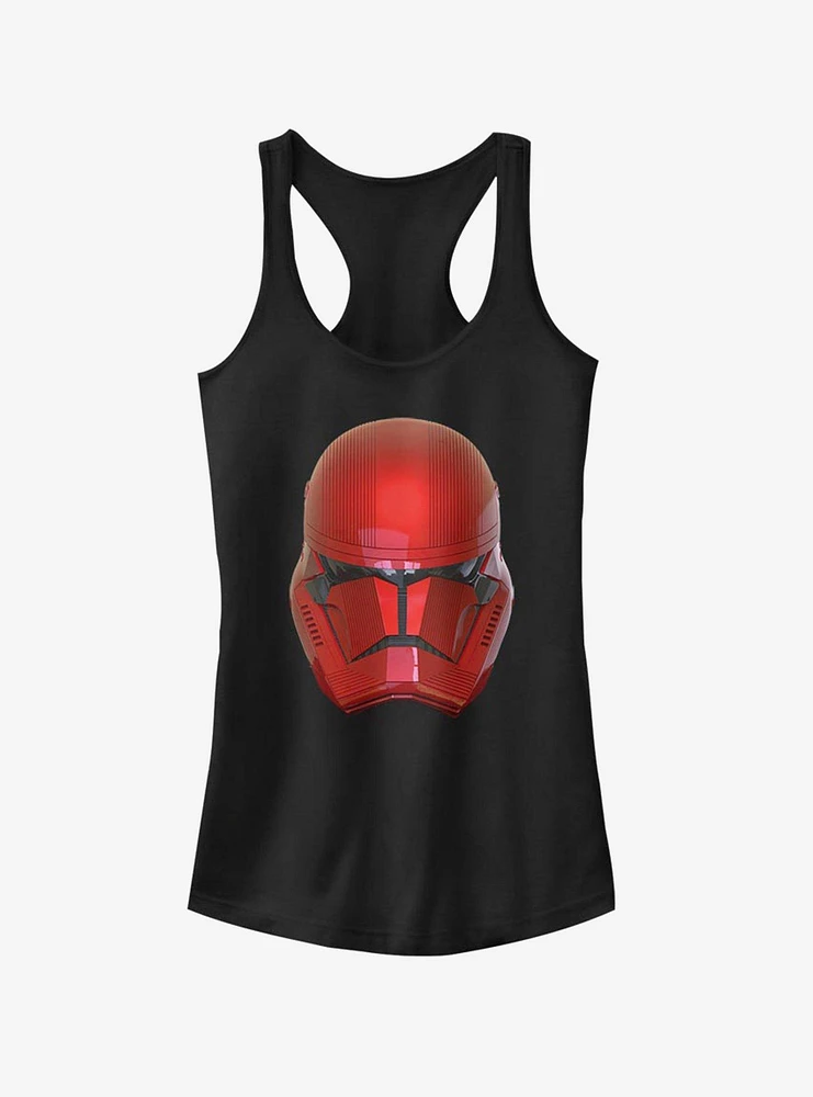 Star Wars Episode IX Rise of Skywalker Red Trooper Helm Girls Tank