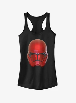Star Wars Episode IX Rise of Skywalker Red Trooper Helm Girls Tank