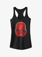 Star Wars Episode IX Rise of Skywalker Red Trooper Helm Girls Tank