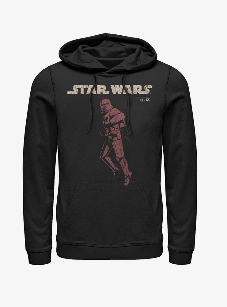 Star Wars Episode IX Rise of Skywalker Red Trooper Jet Hoodie