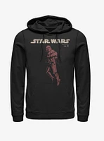 Star Wars Episode IX Rise of Skywalker Red Trooper Jet Hoodie