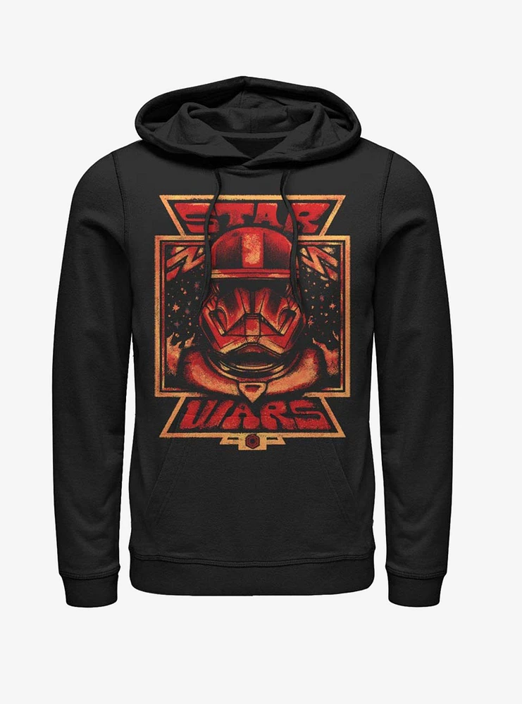 Star Wars Episode IX Rise of Skywalker Red Trooper Perspective Hoodie