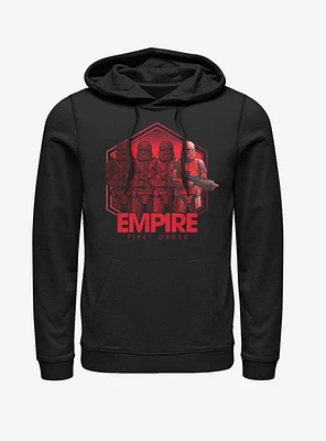 Star Wars Episode IX Rise of Skywalker Red Trooper Troop Four Hoodie