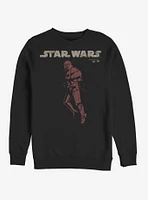 Star Wars Episode IX Rise of Skywalker Red Trooper Jet Sweatshirt