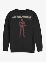 Star Wars Episode IX Rise of Skywalker Red Trooper Vigilant Sweatshirt