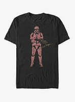 Star Wars Episode IX Rise of Skywalker Red Trooper T-Shirt