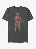 Star Wars Episode IX Rise of Skywalker Red Trooper T-Shirt