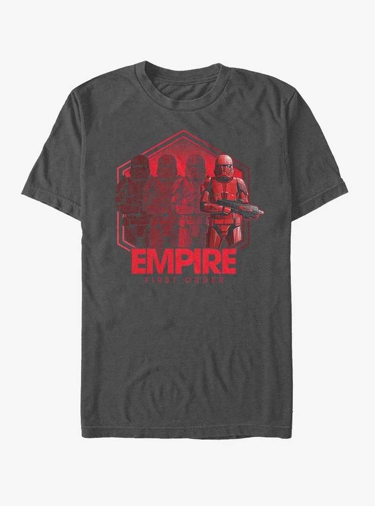 Star Wars Episode IX Rise of Skywalker Red Trooper Troop Four T-Shirt