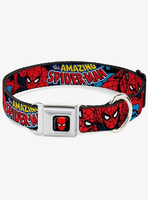 Marvel Amazing Spider-Man Seatbelt Buckle Dog Collar