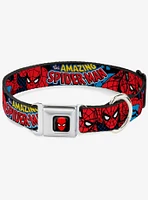 Marvel Amazing Spider-Man Seatbelt Buckle Dog Collar