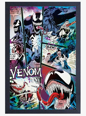 Marvel Venom Comics Poster
