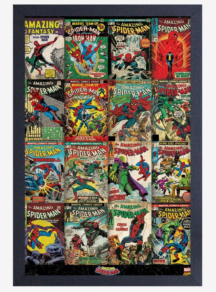 Marvel SpiderMan Cover Poster