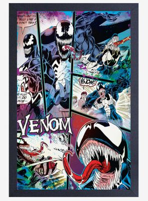Marvel Venom Comics Poster