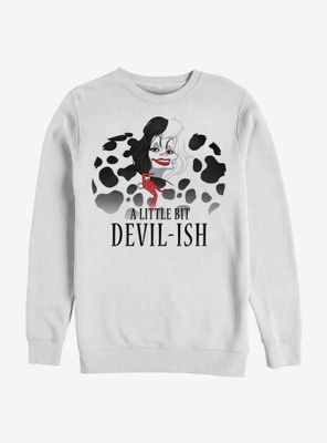 Disney 101 Dalmatians Devilish Cruella Sweatshirt