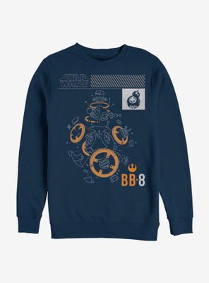 Star Wars BB-8 Dismantled Sweatshirt