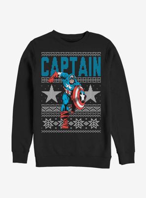 Marvel Captain America Ugly Sweatshirt