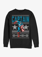 Marvel Captain America Ugly Sweatshirt