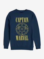 Marvel Captain Grunge Sweatshirt