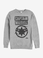 Marvel Captain Distressed Sweatshirt