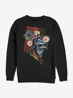 Marvel Captain Patchwork Sweatshirt