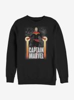 Marvel Captain Rising Panels Sweatshirt