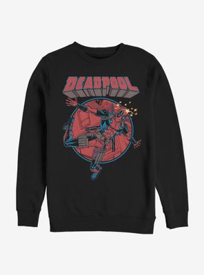 Marvel Deadpool Falling Dead Sweatshirt