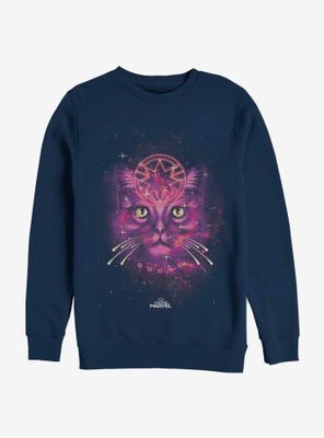 Marvel Captain Pink Celestial Goose Sweatshirt