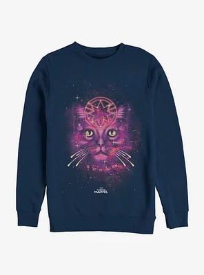 Marvel Captain Pink Celestial Goose Sweatshirt