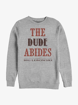 The Big Lebowski Dude Abides Sweatshirt