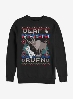 Disney Frozen Olaf And Sven Sweatshirt