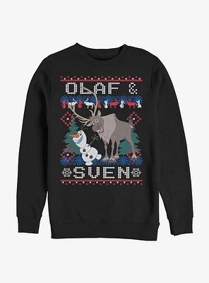 Disney Frozen Olaf And Sven Sweatshirt