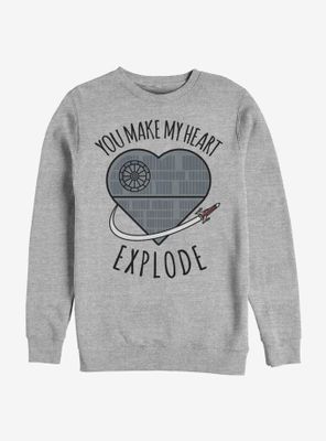 Star Wars Heart Explode Death Sweatshirt