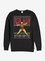 Marvel Iron Man Christmas Sweater Pattern Sweatshirt