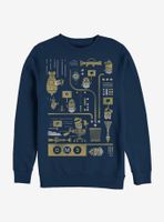 Despicable Me Minions Bad Ideas Sweatshirt