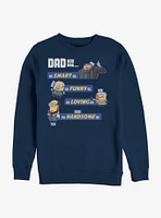 Despicable Me Minions As Dad Sweatshirt