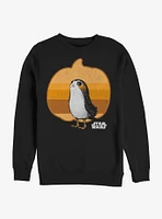 Star Wars Porg Pumpkin Sweatshirt