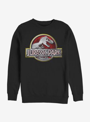 Jurassic Park Chrome Logo Sweatshirt