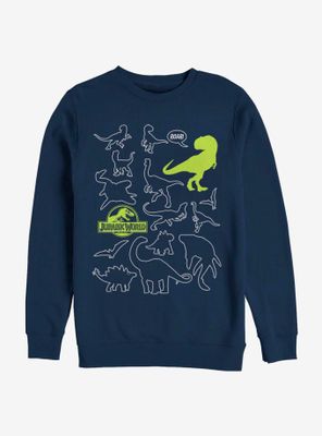 Jurassic World Dino Doodle Sweatshirt