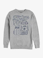 Despicable Me Minions My Friends Are Sweatshirt