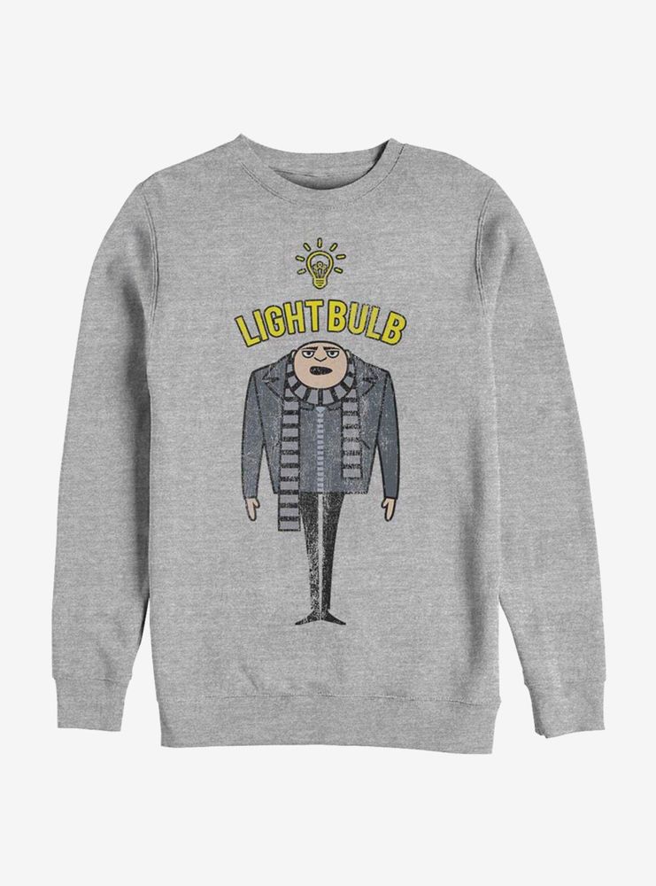 Despicable Me Minions Light Bulb Sweatshirt